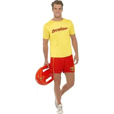 £26.99 • Buy Smiffy's Men's Baywatch Beach Lifeguard Fancy Dress Costume