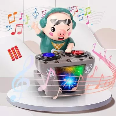 Pig Toys With Sound Effect Dance DJ Light Music Dancing Piggy Toy For Kids New • $19.90