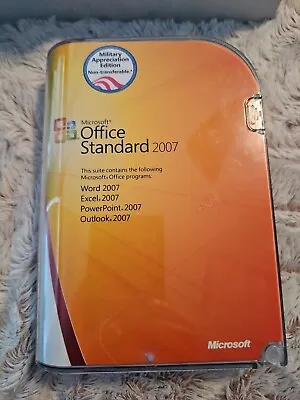 Microsoft Office Standard 2007 Military Appreciation Edition - Word Excel PPoint • $14.95
