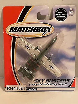 Vintage 2000 Matchbox Skybuster War Thunder A-10A Bomber Die-cast Aircraft NIB • $20