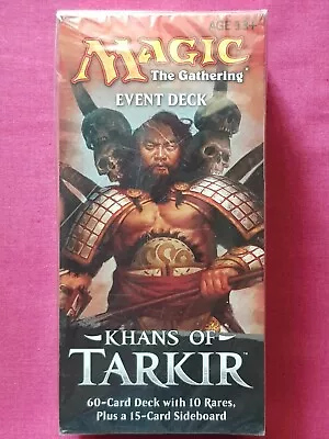 Magic The Gathering KHANS OF TARKIR CONQUERING HORDES EVENT DECK New Sealed MTG • £36.25