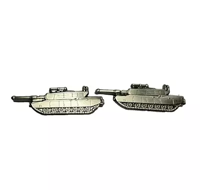 Custom Made Cufflinks Handmade M1A2 Abrams Main Battle Tank U.S. Army Military • $21.99