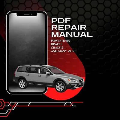 Volvo XC70 PDF Workshop Repair Service Manual 2008-2012 Wiring Diagrams CD • $18.65