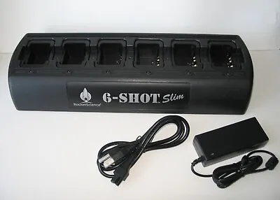 Gang Bank 6-Unit 6-Way Charger For Two-Way Radios Motorola Kenwood Icom Vertex • $465