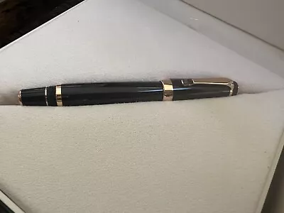 Montblanc Boheme Red Gold Citrin StoneNOS  Roller Ball Pen Germany 🇩🇪 • $599