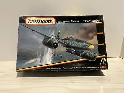 Matchbox Messerschmitt Me-262 'Blitzbomber 1:72  40100 Sealed Inside • $15.99