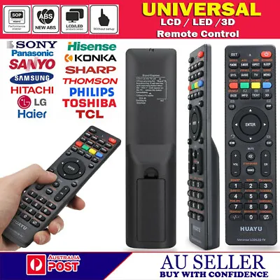 Universal TV Remote Control LED/LCD/ For Sony Samsung Panasonic LG  TCL Soniq AU • $10.79