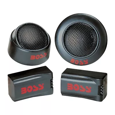 Boss Audio Tw15 1   125w Rms/250w Peak Triple Mount Polyimide Dome Tweeters New • $29