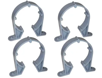 50mm (2 ) Clips To Fit Bartol And Polypipe Waste Pipe (4 Pack) • £8.49