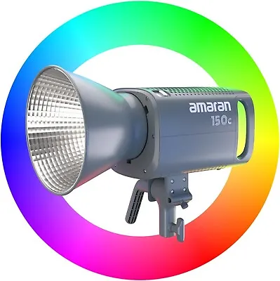 NEW Aputure Amaran 150c RGB 2500K-7500K Full-Colour Point-SourceLED Umbrella • £318