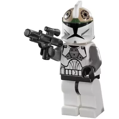 SW813 Lego Republic Attack Cruiser Clone Gunner Trooper & Weapon 8039 8014 NEW • $22.11