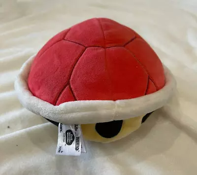 Mario Kart Plush Red Turtle Shell New. Official. Soft. Large 10  X 7  New • $9.89