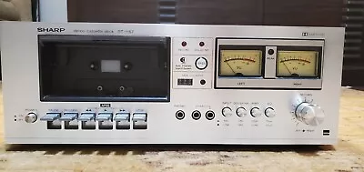 Vintage SHARP RT-1157 Stereo Cassette Tape Deck W/ Original Manual Parts Repair • $80