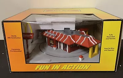 RAIL KING MTH 30-9114 O Scale Gauge Operating McDonald’s Restaurant Train READ • $149.99