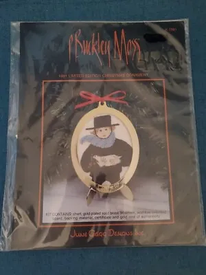 P Buckley Moss 1991 Limited Edition Christmas Ornament Kit • $14.99