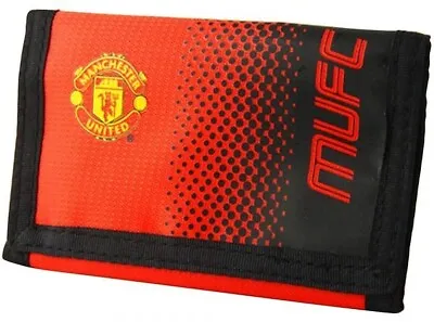 Manchester United Fc Wallet Fade Design - Nylon Official Football Club New • £9.95