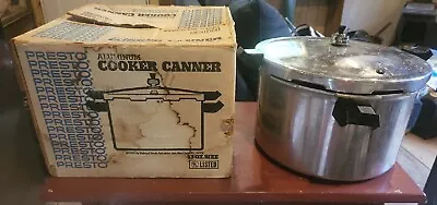 Vintage Presto 13 Qt. Aluminum Cooker Canner # 01710 In BOX  • $45