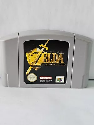 Nintendo N64 Pal THE LEGEND OF ZELDA OCARINA OF TIME • £2