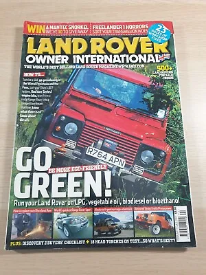 Land Rover Owner International Magazine February 2007 Issue 2 Go Green Eco • £0.99