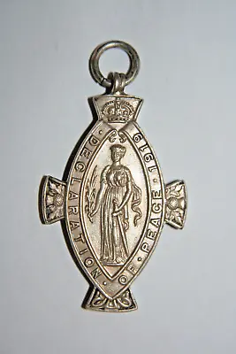 Glasgow Declaration Of Peace Medallion 1919 • £10