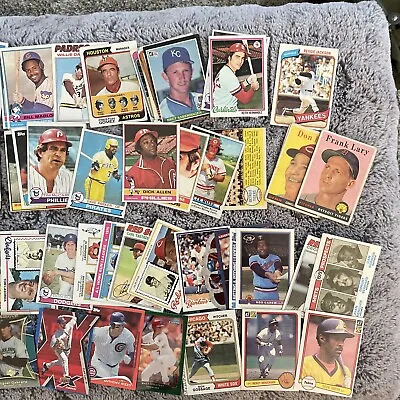 $15.50 • Buy Vintage To Modern Lot 400 Baseball Cards Hofers Stars Rookies 1950-2010 Lot 4