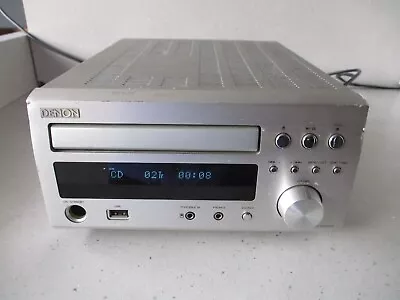 Denon RCD-M37DAB CD/MP3/USBDAB/FM/AM Receiver Silver (Read Description) • £7.50