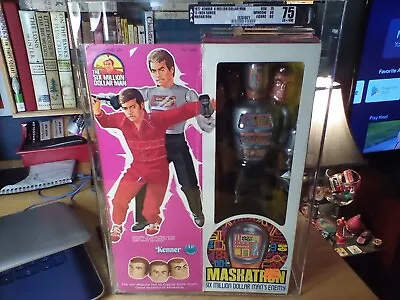 The Six Million Dollar Man Maskatron 1976/77 Kenner Toy 12 Inch / NEVER OPENED • $750