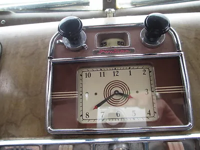 Old Dash Radio Blk Knob Art Deco Rat Rod Hot Coe Scta Philco Motorola Delco Lqqk • $28.56