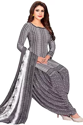 Pakistani Designer Gray Salwar Kameez Punjabi Indian Pakistani Stitched Punjabi • £27.59