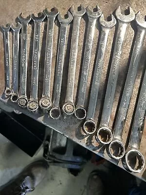 Metric Craftsman USA Professional Highly Polished Wrench Set • $78