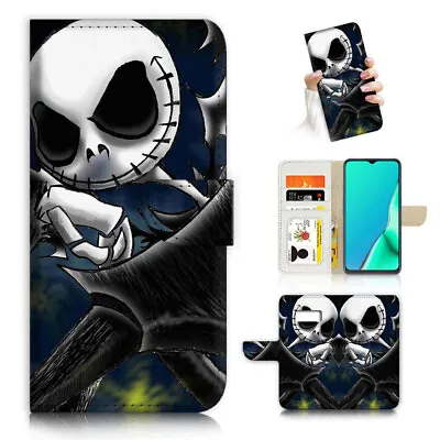( For Samsung S7 ) Wallet Flip Case Cover PB23553 Christmas Nightmare • $12.99