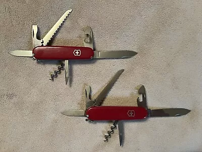 Lot Of 2  Victorinox Camper Swiss Army Knives • $19.99