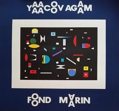 $499.99 • Buy  Yaacov Agam,Fond Margin Collectible Lithograph On Paper. 