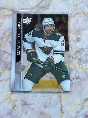 2020-21 UD Series 2 Base Clear Cut #343 Marcus Foligno - Minnesota Wild • $3.95