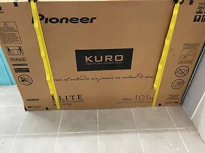 Pioneer Elite Pro 101FD Kuro 50  Flat Panel Display Monitor Box Signature Dnice • $995