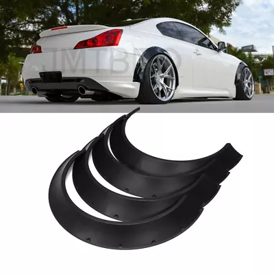 For Infiniti G35 G37 Flexible Fender Flares Wheel Arch Extra Wide Body Kit 4.5  • $88.99