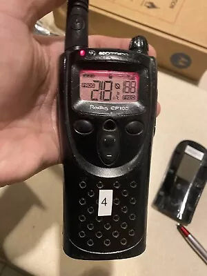 Motorola CP100 VHF MURS Two Way Radio (4) • $20