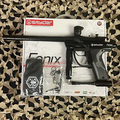 NEW Kingman Spyder Fenix Electronic Paintball Gun - Gloss Black • $154.95