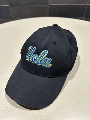 UCLA  Captivating Headgear  Adjustable Strapback Baseball Black Cap Hat • $1.99