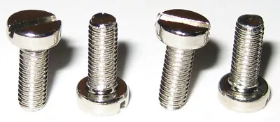 4 X Slotted Pan Head Metric Hobby Motor Mounitng Screws - M3-8 - Zinc Steel • $5.95