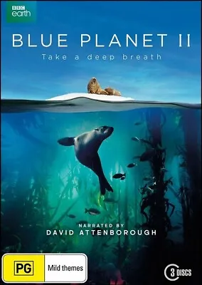 BLUE PLANET II 2 David ATTENBOROUGH - BBC Earth Natural World (3 DVD SET) Reg 4 • £8.69