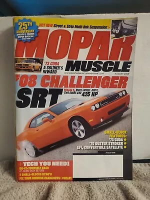 Mopar Muscle August 2008 • $8.50