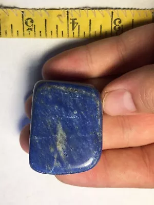 Fully Polished Lapis Lazuli Freeform Crystal Slab • $13