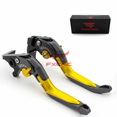 $41.39 • Buy For Yamaha R1 2002-2003 R6 1999-2004 CNC 3D Fold Extendable Brake Clutch Levers