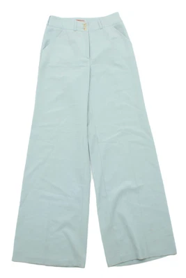 £75.95 • Buy Bazar De Christian Lacroix Women's Trousers W 26 In Blue Wool With Nylon