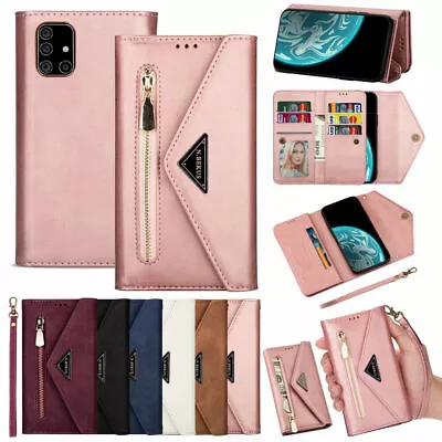 Flip Wallet Leather Card Case Cover For Huawei P20 P30 P40Pro Mate 30 Y6 Y7 2019 • $23.75