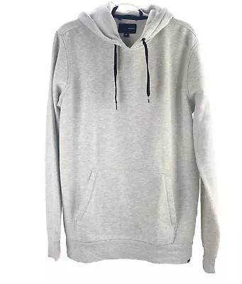 Hurley Mens Heather Beige Oatmeal Pullover Fleece Hoodie Sweatshirt Sz M • $19.99