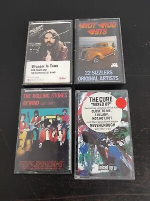 Vintage Cassettes Bob Seger The Cure Rolling Stones • $20