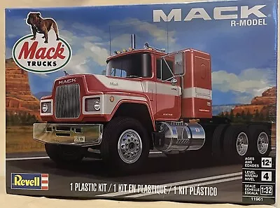 Revell 1/32 Scale Mack R-Model Semi Truck Tractor Plastic Model Kit # 11960 • $35.97