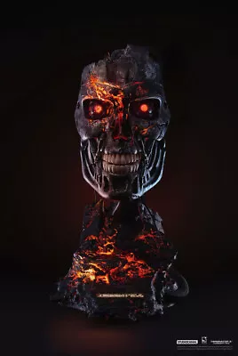 PureArts Terminator 2 T-800 Battle Damaged Life Size Art Mask New And In Stock • $846.98